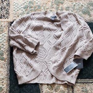 Alfani Short Sleeved Light Knitted Cardigan